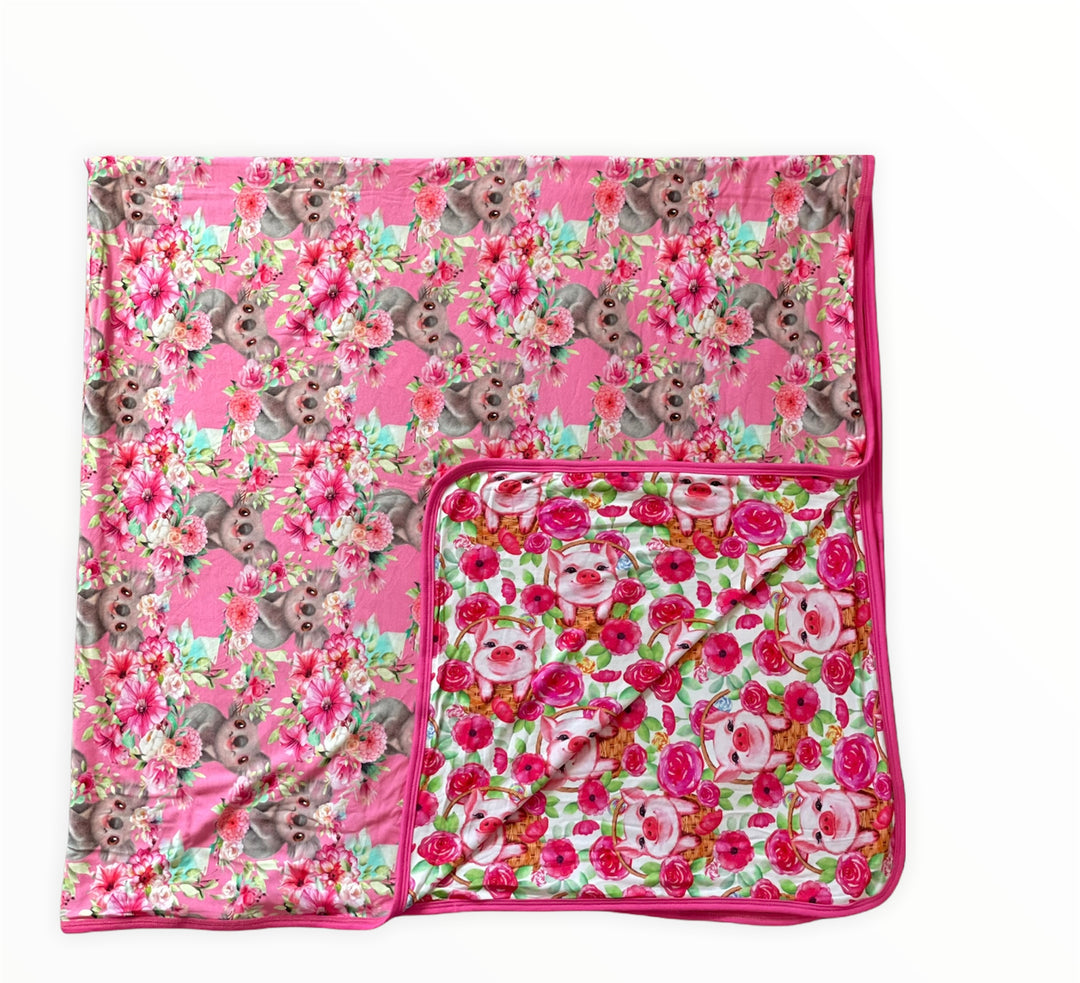 Bebs x Isla’s Snug-a-muffle™  Reversible Blanket