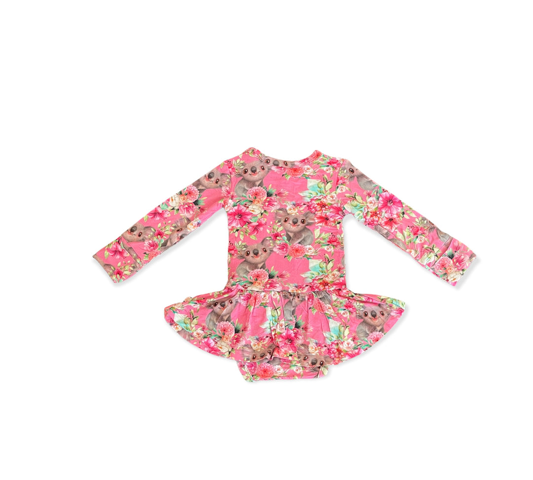 Isla’s Ballerina Long Sleeves Twirl Skirt Body suit