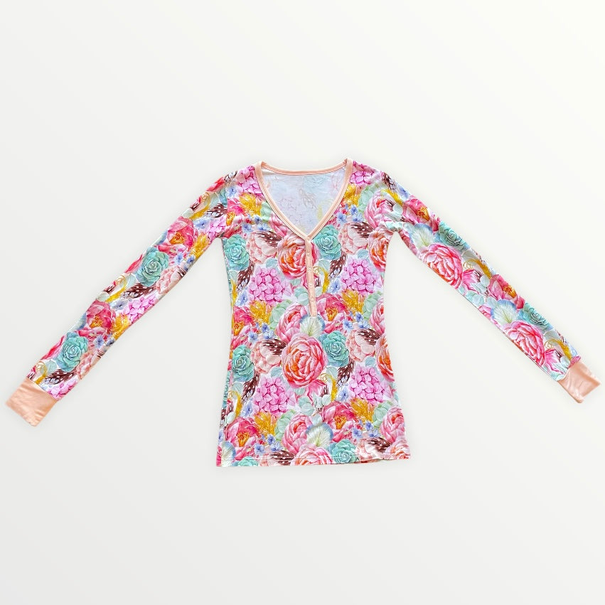 SOFIA "The Queens Secret Garden" Womens Long sleeves Top