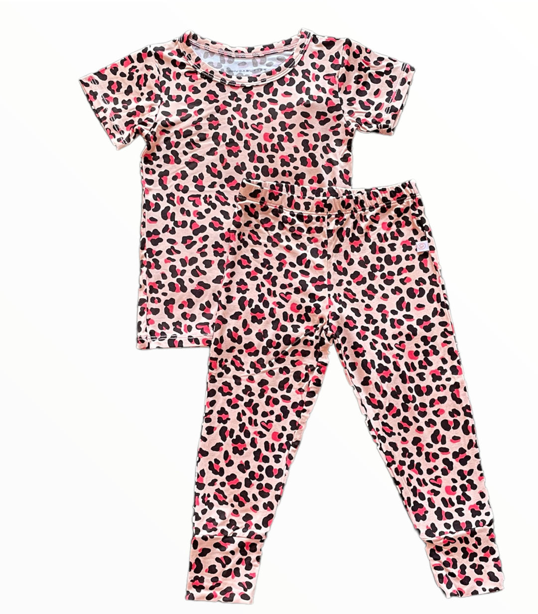 Briella Rose Leopard Two piece Loungewear