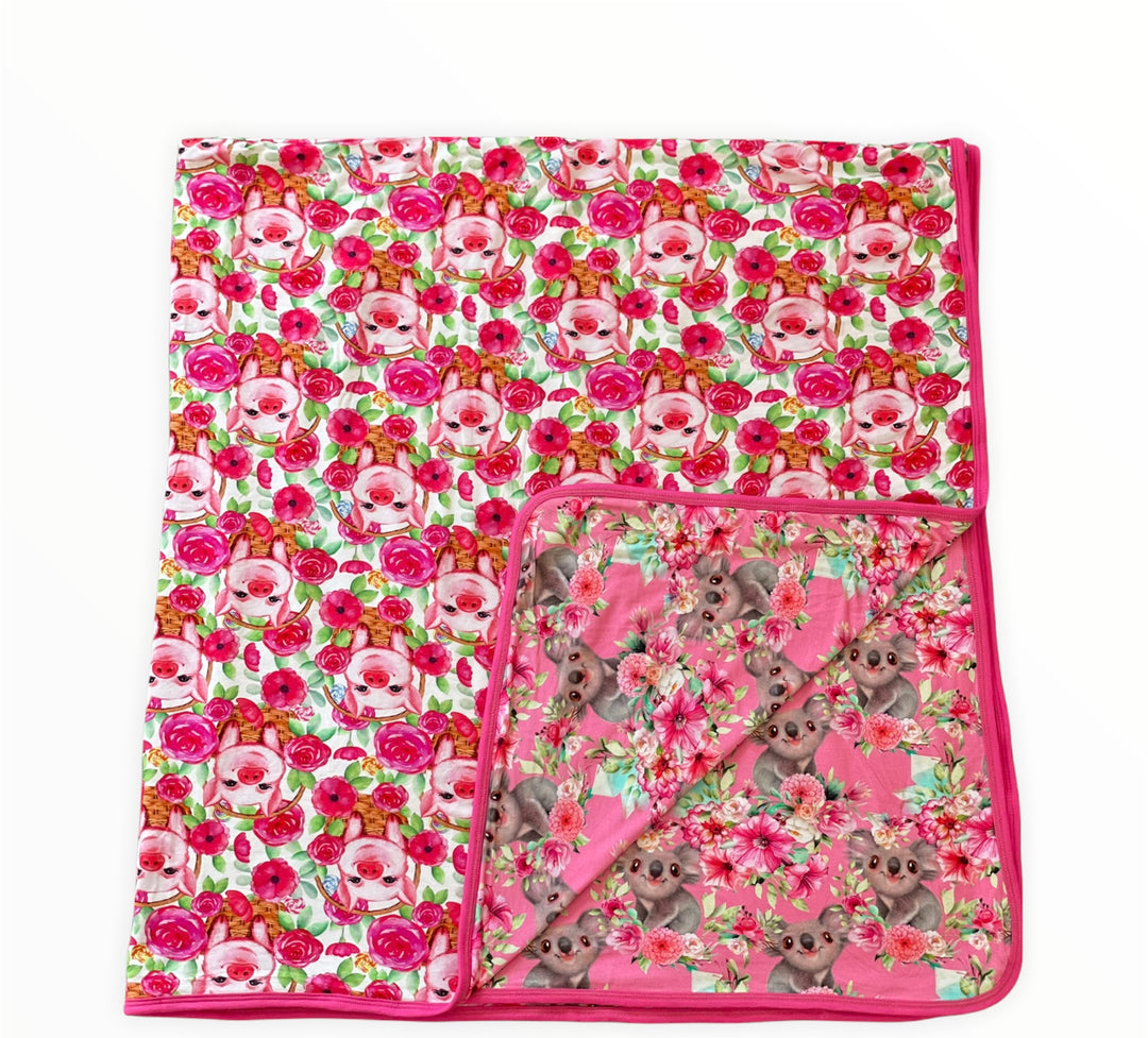 Bebs x Isla’s Snug-a-muffle™  Reversible Blanket